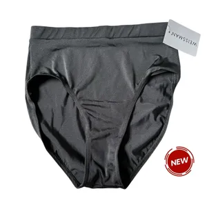 Weissmans Dancewear High Rise Briefs Gray Large | 69-25 thumbnail 1