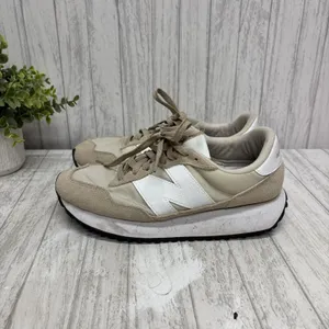 Womens Size 9 New Balance 237 Beige thumbnail 3