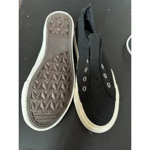 Gypsy Jazz Black Slip‎ On Sneakers in 6.5 NWOB thumbnail 2