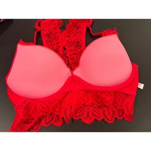 Victoria's Secret, pink, Bralett‎ lace size large thumbnail 4