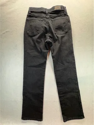Lee Classic Fit at the Waist Women’s Black Straight Leg Jeans 28x28 thumbnail 5