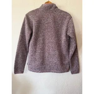 Eddie‎ Bauer Radiator Fleece 2.0 Snap Mock Pullover Sweater Pink Size Small thumbnail 2
