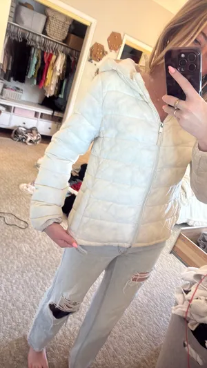 Urban Republic Puffer Jacket White thumbnail 2