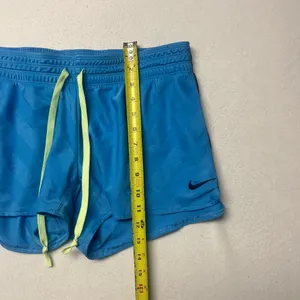 Nike Dri-Fit Women's Athletic Running Shorts Blue Size Large thumbnail 5