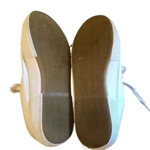 Boden 1991 White Lace Up Sneaker Size 10 Rainbow Print Colorful Canvas Fall thumbnail 6
