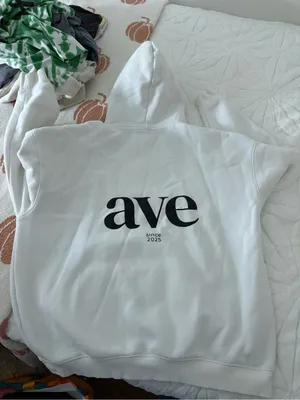 White Men's Hoodie Sweatshirt thumbnail 4