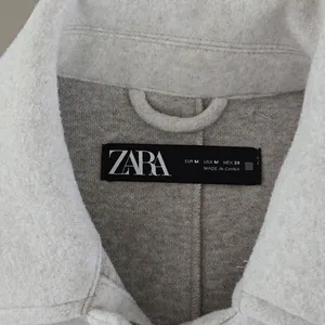 Zara Off White Soft Button Down Overshirt Woman’s Jacket Size M thumbnail 7