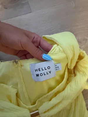 Yellow Maxi Hello Molly Dress thumbnail 4