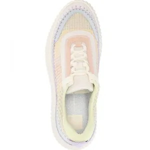Dolce Vita Women’s Dolen Multi Pastel Stripe Knit Platform Sneakers Size 8 thumbnail 3