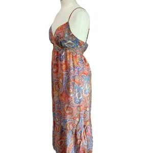 Molly Bracken Printed‎ Long Dress in Pink Isabelle Size XS thumbnail 11