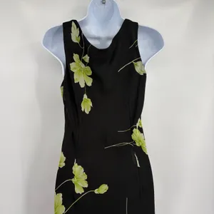 Studio I Y2K Whimsigoth Floral Maxi Dress Sz 10 Chiffon Layered Grunge Romantic thumbnail 7