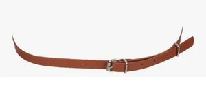 Brown Leather Harness with Silver Rings NEW thumbnail 4