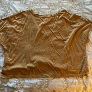 BP Tan Dolman Sleeve Oversized Crop Top thumbnail 3