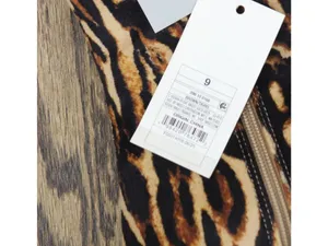 NWT A New Day Womens Tigris Boots Block Heel 94568630 Tiger Print Brown 9M thumbnail 10