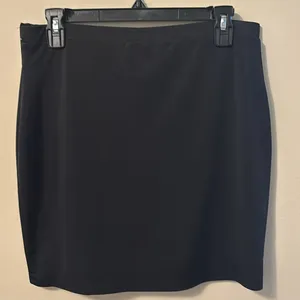 Express Black Ruched Pencil Skirt Mini thumbnail 2