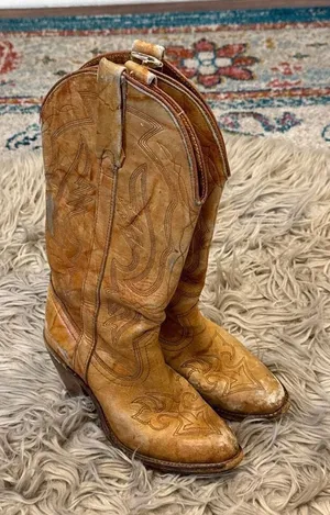 Vintage Miss capezio cowgirl boots size 5 thumbnail 1