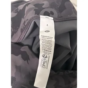 Lululemon Wunder Train  28” - Hidden Heritage Lace Black HLBM / Size 4 Authentic thumbnail 3