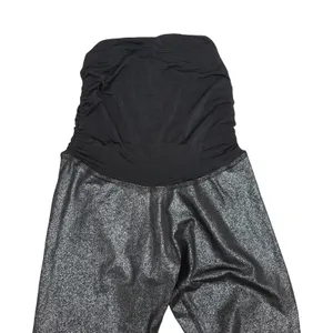 Beyond‎ the Bump Twinkle Foil Maternity Leggings Size: M thumbnail 3