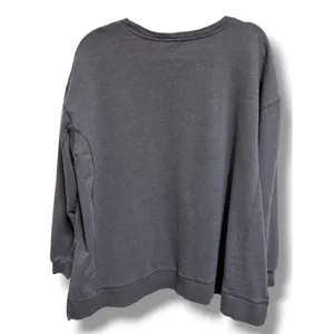 Wildfox Easy Does It Rainbow Sommers Sweatshirt Charcoal‎ Gray XXL Oversized thumbnail 4