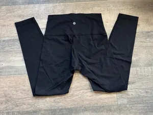 Lululemon Black Wunder Under Leggings thumbnail 1