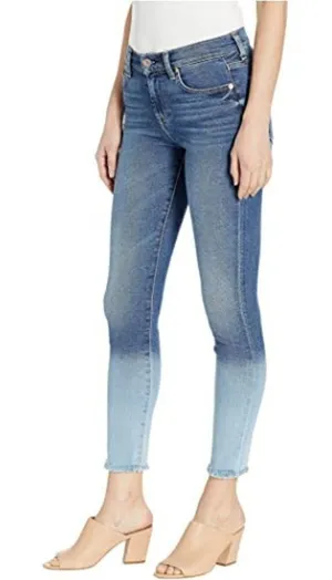NWT 7 For All Mankind 7FAM Blue Ankle Skinny Jeans thumbnail 1