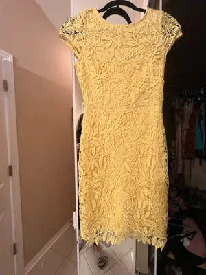 Lulus Yellow Bodycon Dress thumbnail 2