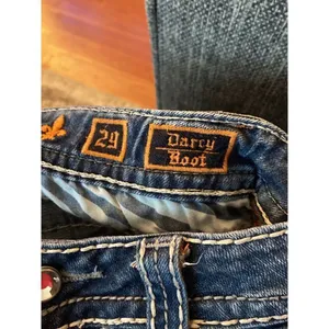 Rock revival Jeans Y2K woman size 29 thumbnail 8