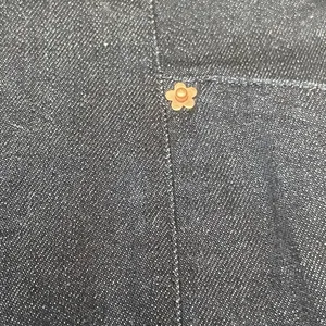 ModCloth Skirt Knee-Length Button Large  thumbnail 5