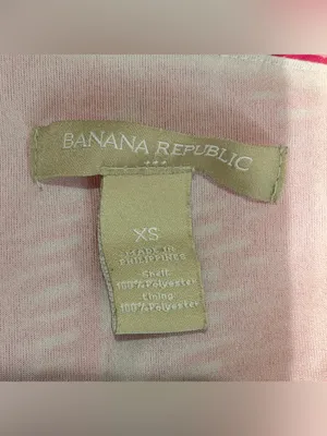 Banana Republic Women’s Pink Patterned Sleeveless Halter Top Size XS thumbnail 4