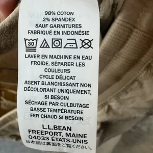 L.L.Bean Women's Small Regular Khaki Drawstring Elastic Waist Skirt Pockets thumbnail 7
