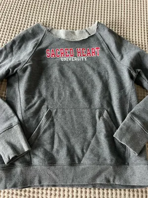 Champion grey Sacred Heart University crewneck sweatshirt #college #sweatshirt thumbnail 1