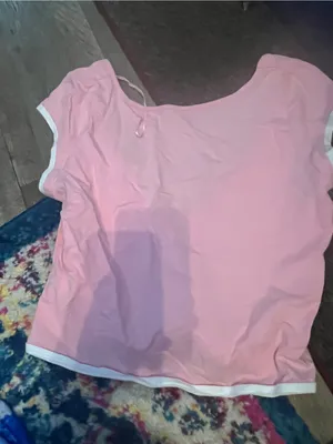 Urban Outfitters Out from under Pink Women's Short Sleeve Scoop Neck Top thumbnail 5