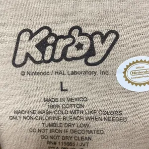 Kirby Dreamland Whispy Woods Picnic Official Nintendo Tee L thumbnail 4