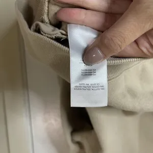 Aritzia TNA cozy fleece half zip pullover tan beige relaxed sweatshirt size XS 1 thumbnail 4