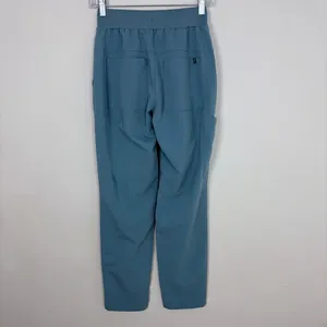 Fabletics Ion Scrub Pant Women's XS Regular Wave Light Blue Semi-Slim Cargo thumbnail 6