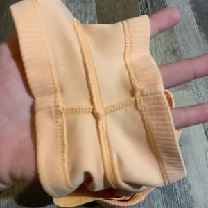 Light orange Lululemon soft stream shorts  thumbnail 5