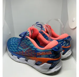 HOKA One One Vanquish 2 Running Shoes Men 1011361 Blue & Orange thumbnail 6
