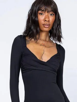 Princess Polly jailen long sleeve mini dress thumbnail 1