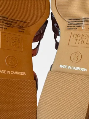 Time and Tru Women's Huarache Jelly Sandals Flats Sz 8 NWT thumbnail 6