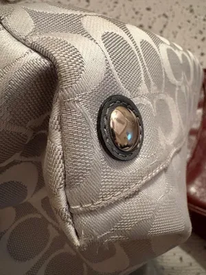 COACH Brooke Jacquard‎ Satchel Handbag Gray J1072-F15533 thumbnail 7