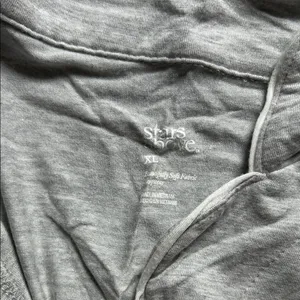 Stars Above Light Gray Button Down Shirt thumbnail 2