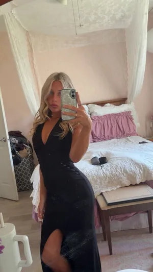 Nookie Illegal Halter Gown thumbnail 7