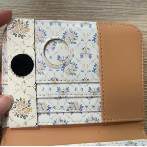Martha Stewart Floral Passport Holder Elegant Travel Organizer Air Tag Holder thumbnail 6