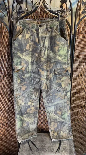 Advantage Timber Camouflaged Pants Brown Size 30 thumbnail 1