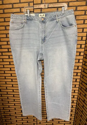 Seven7 Loose Straight Jeans Size 18W‎ thumbnail 1