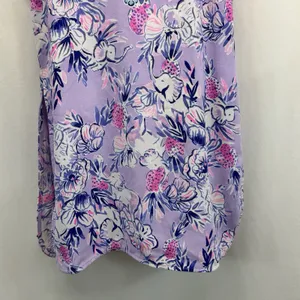 Lilly Pulitzer Trunks in the Air Ronnie Dress 14 Coastal Preppy Resort Purple thumbnail 3