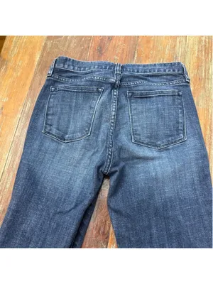 J Crew Blue Denim Straight Leg Jeans Size 27 Short thumbnail 11