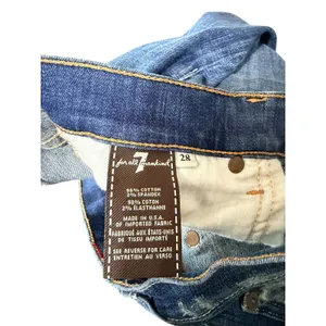 Y2K Aesthetic 7 For All Mankind Bootcut Jeans Blue Denim Size 28 thumbnail 4