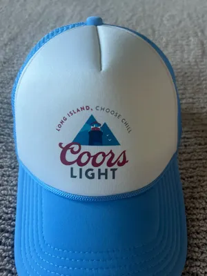 Coors Light Long Island Choose Chill Blue Trucker Hat Breweriana thumbnail 2