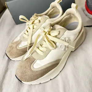 Tory Burch Good Luck Trainer White/New Ivory/Cerbiatto Sneakers Women US 9.5 thumbnail 1